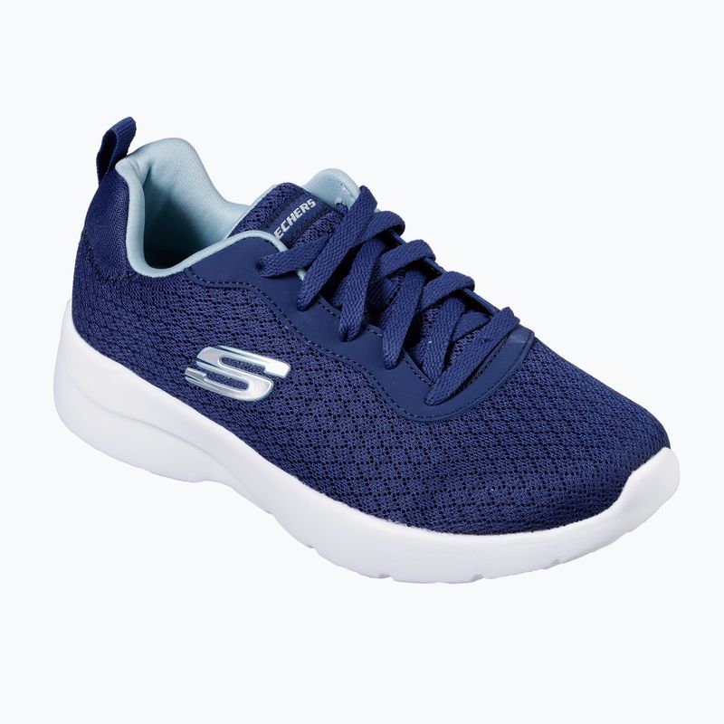 Női edzőcipő SKECHERS Dynamight 2.0 Eye To Eye navy/világoskék 7