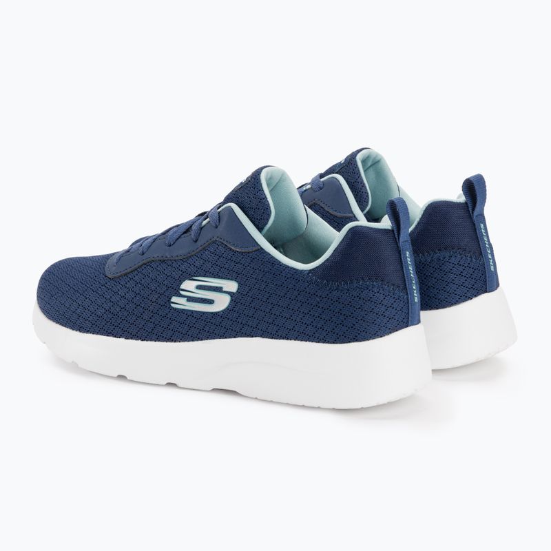 Női edzőcipő SKECHERS Dynamight 2.0 Eye To Eye navy/világoskék 3