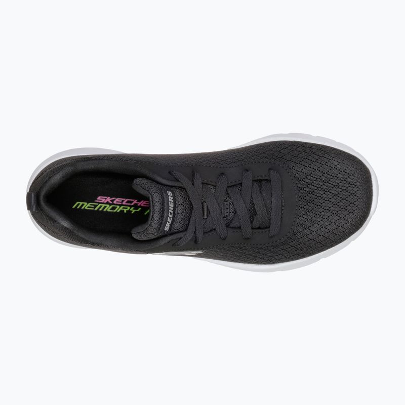 Női edzőcipő SKECHERS Dynamight 2.0 Eye To Eye fekete/fehér 11