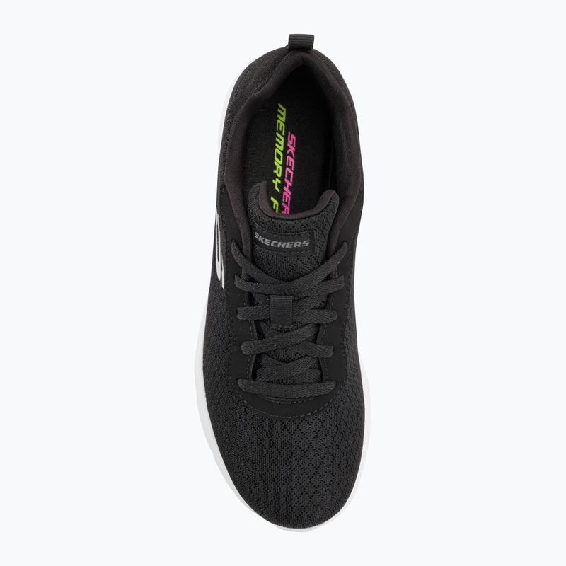 Női edzőcipő SKECHERS Dynamight 2.0 Eye To Eye fekete/fehér 6