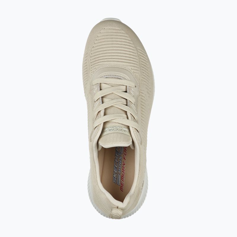 Női cipők SKECHERS Bobs Sport Squad Tough Talk bézs 5