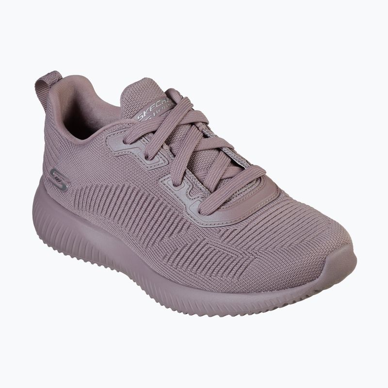 Női SKECHERS Bobs Sport Squad Tough Talk lila cipők