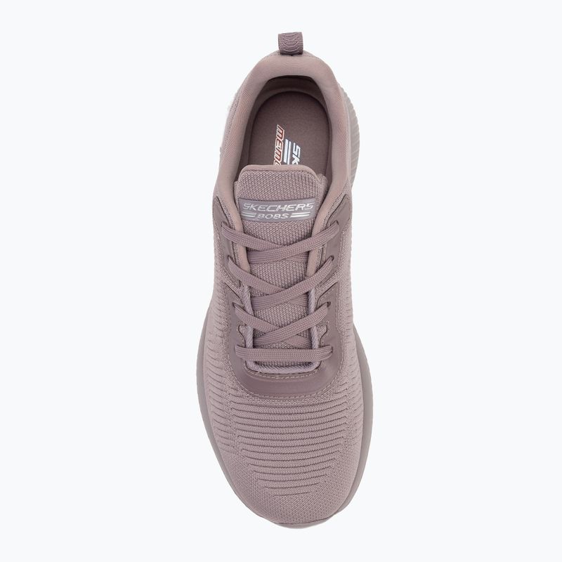 Női SKECHERS Bobs Sport Squad Tough Talk lila cipők 5