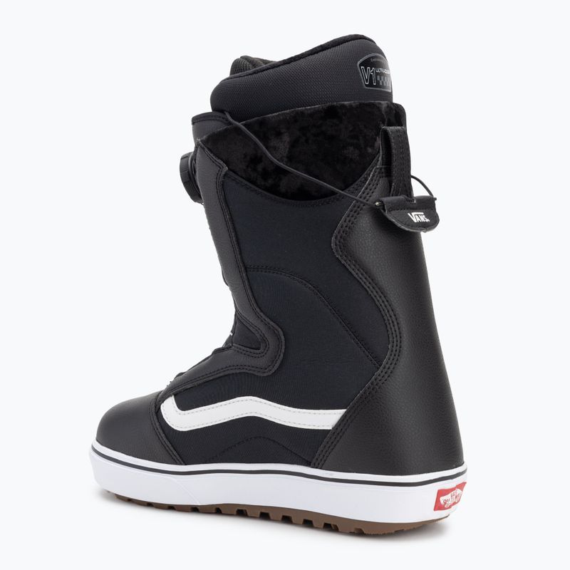 Női snowboard cipő Vans Encore OG black/white 3