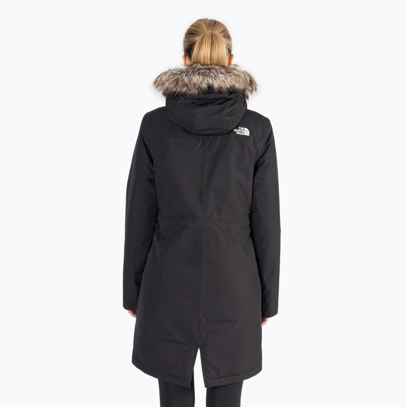 Női pehelykabát The North Face Zaneck Parka fekete NF0A4M8YJK31 3