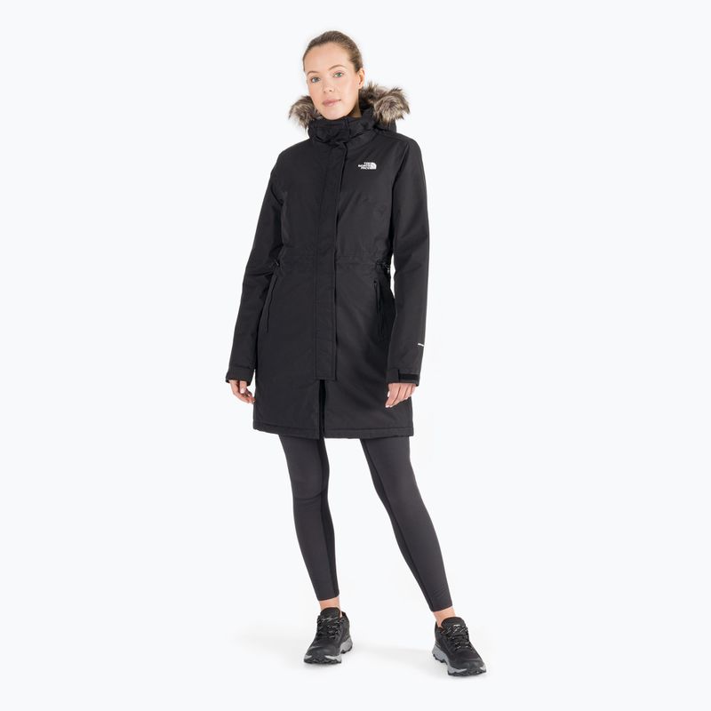 Női pehelykabát The North Face Zaneck Parka fekete NF0A4M8YJK31 7