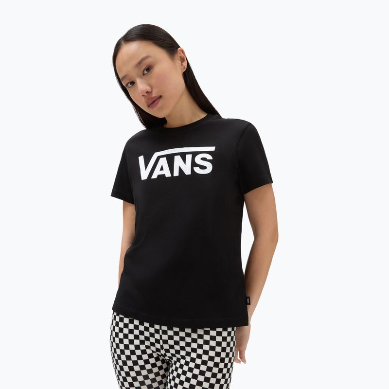 Női póló Vans Wm Flying V Crew Tee black