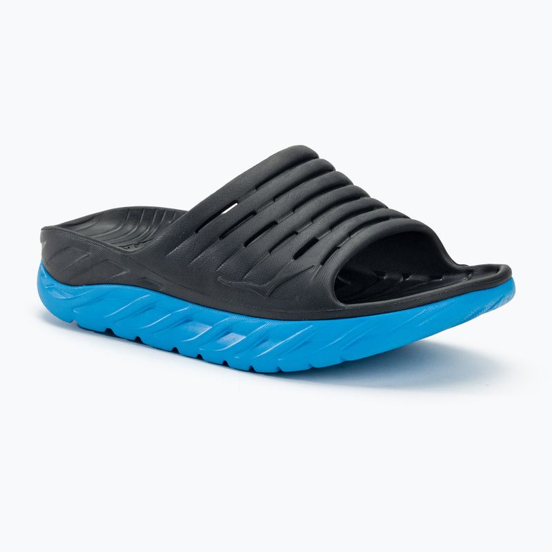 Női papucs HOKA Ora Recovery Slide 2 ebony/dresden blue