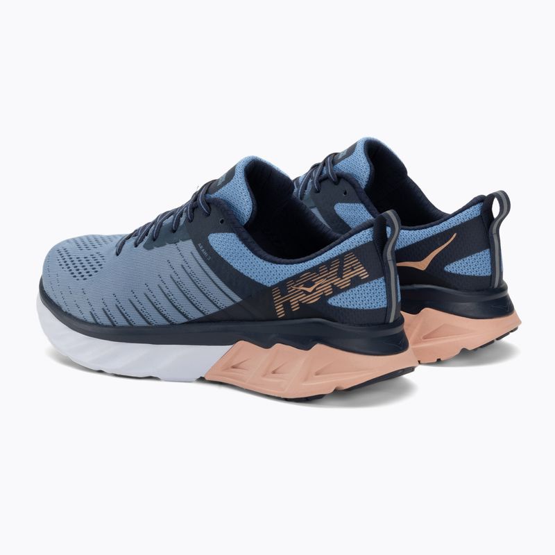 Női futócipő HOKA Arahi 3 Wide allure/mood indigókék 3