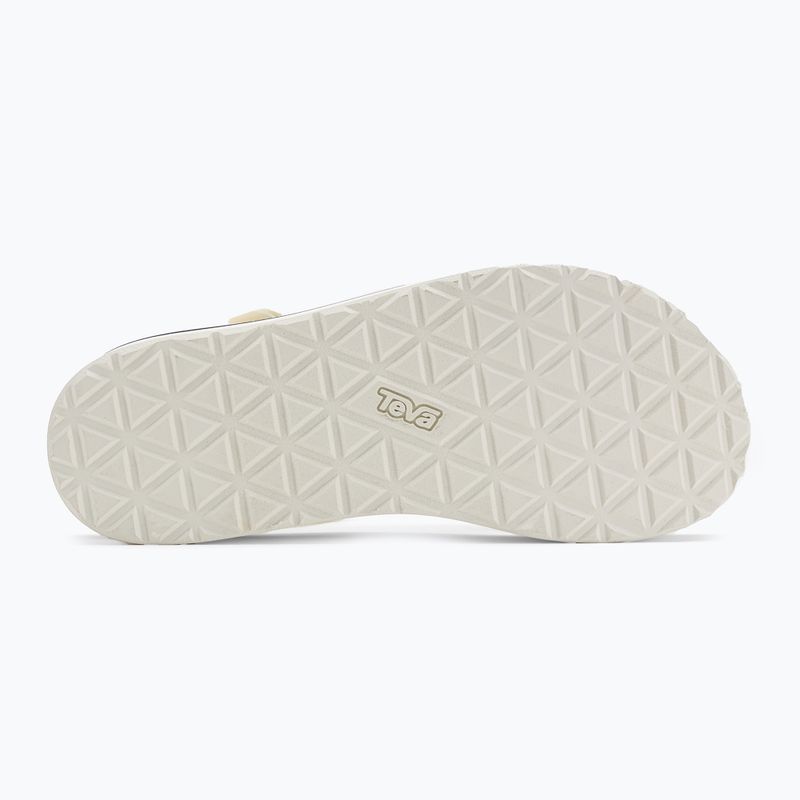 Női túraszandálok Teva Flatform Universal Mesh Print világos fehér 5