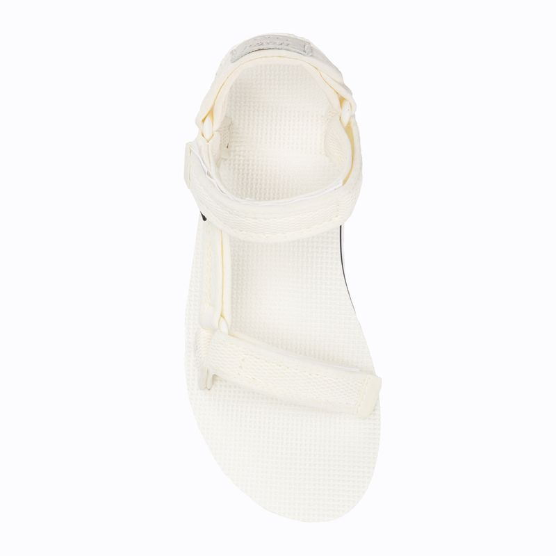 Női túraszandálok Teva Flatform Universal Mesh Print világos fehér 6