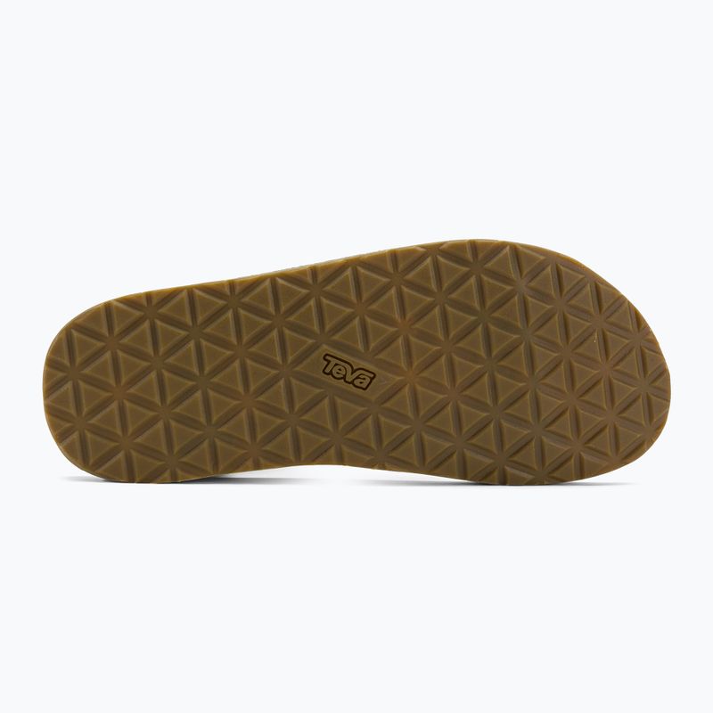 Férfi Teva Original Universal Leather égett olíva túra szandálok 5