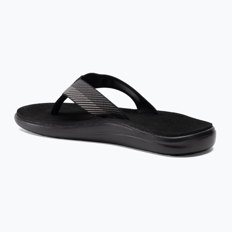 Férfi flop-flop papucs Teva Voya Flip vori black gray 3