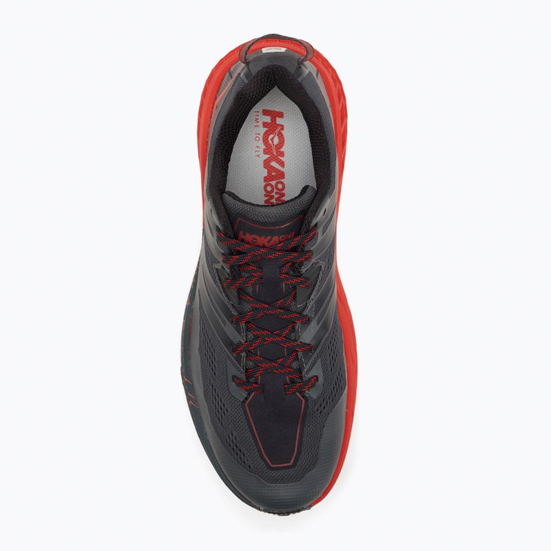 HOKA Speedgoat 3 futócipő sötét árnyék/mákos piros 5