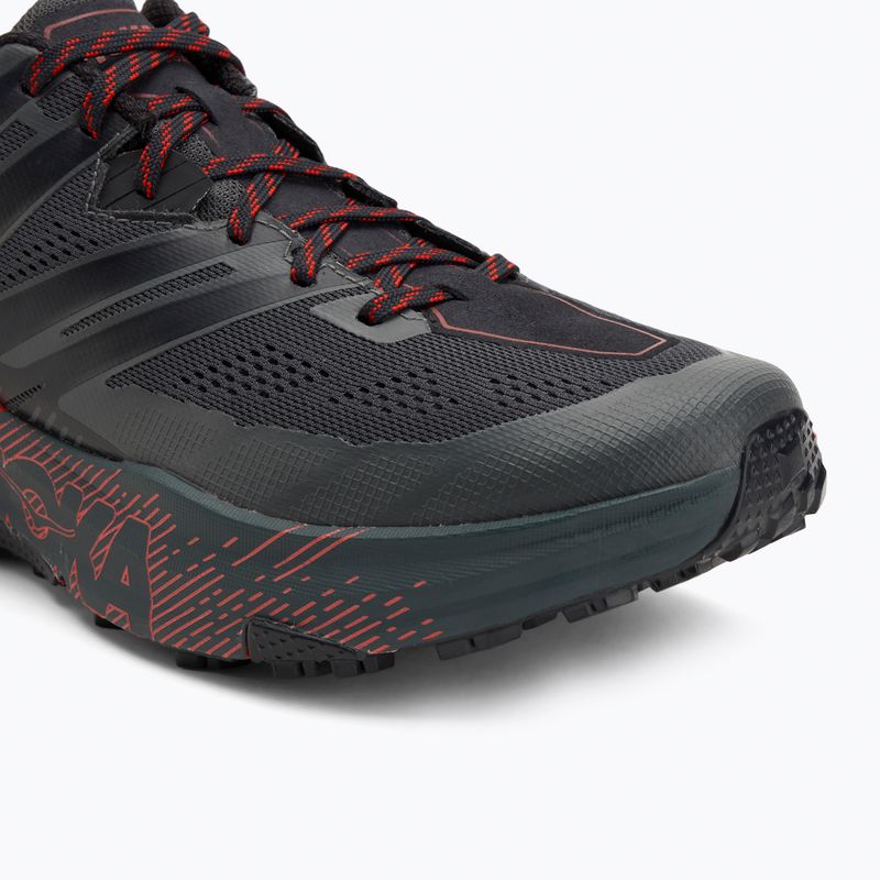 HOKA Speedgoat 3 futócipő sötét árnyék/mákos piros 7