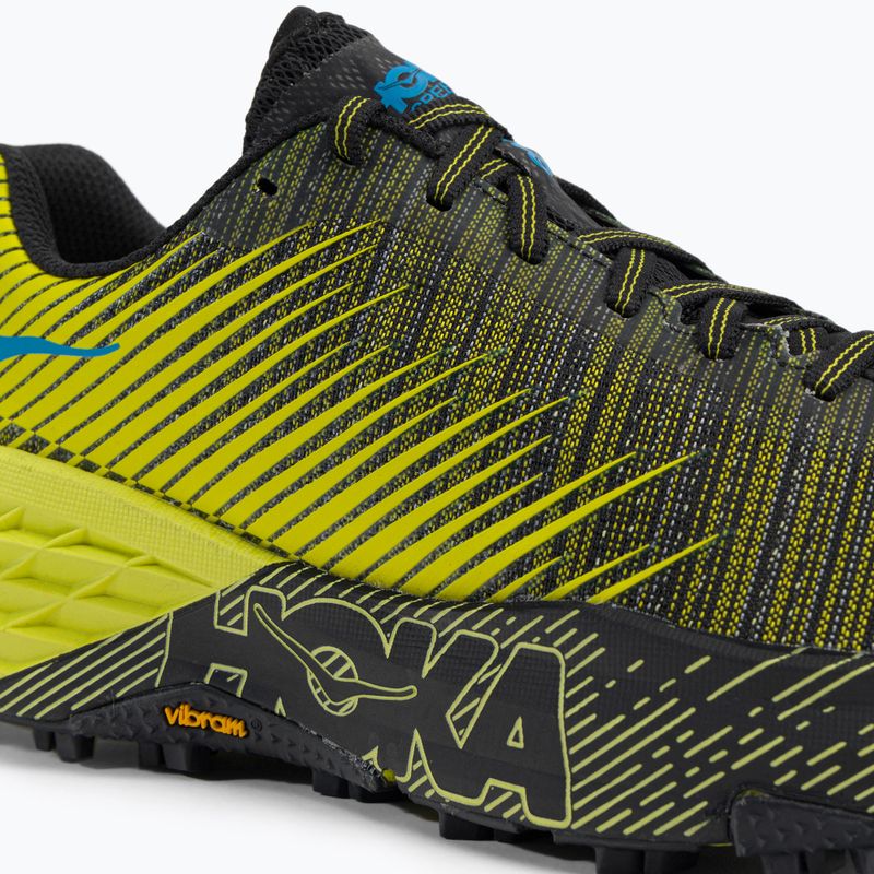 Női futócipő HOKA Evo Speedgoat fekete/sárga 1111430-CIB 11