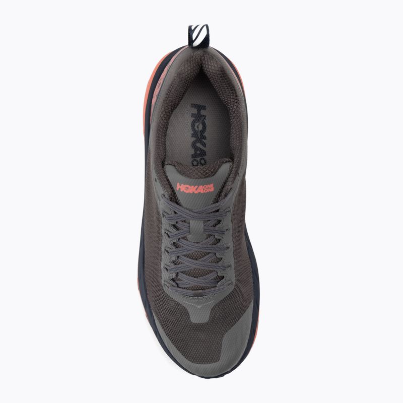 Női futócipő HOKA Challenger ATR 5 szénszürke/fusion coral 6