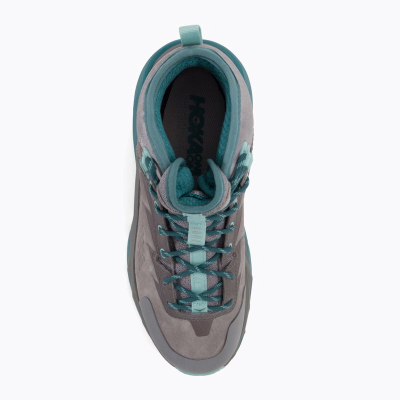 Női túrabakancs HOKA Kaha GTX fagyszürke/aqua haze 6