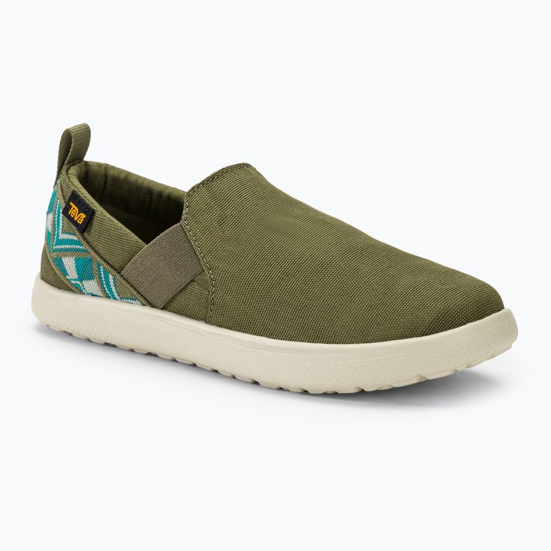 Női Teva Voya Slip On edzőcipő cayambe burnt olive