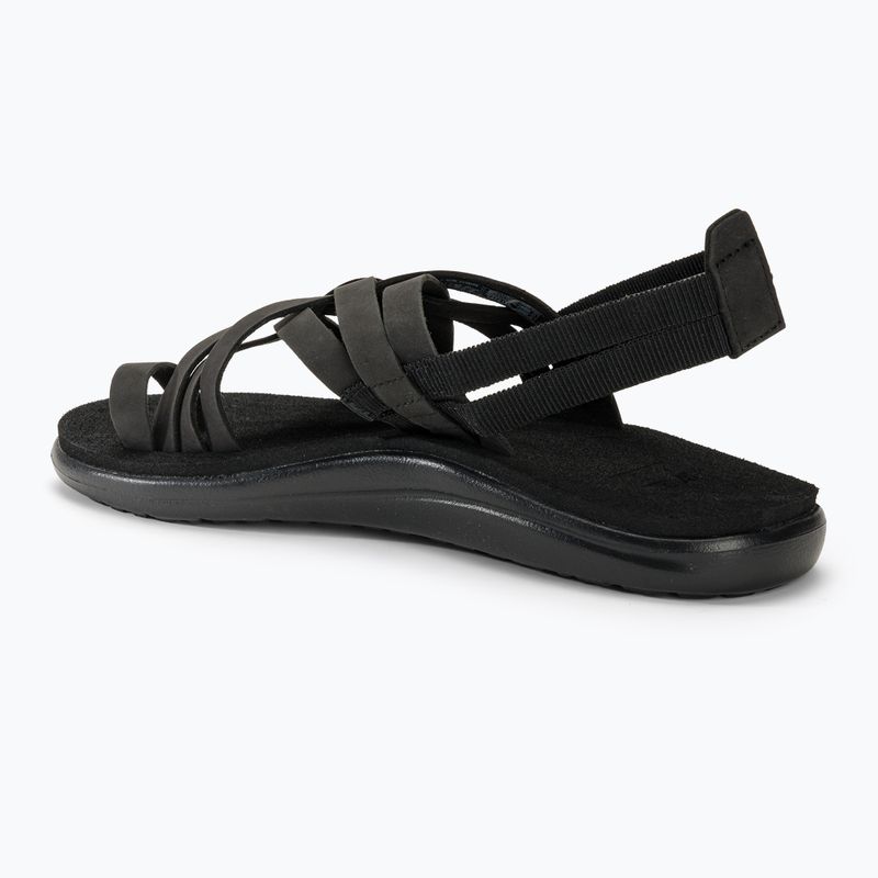 Női szandál Teva Voya Strappy Leather black 3