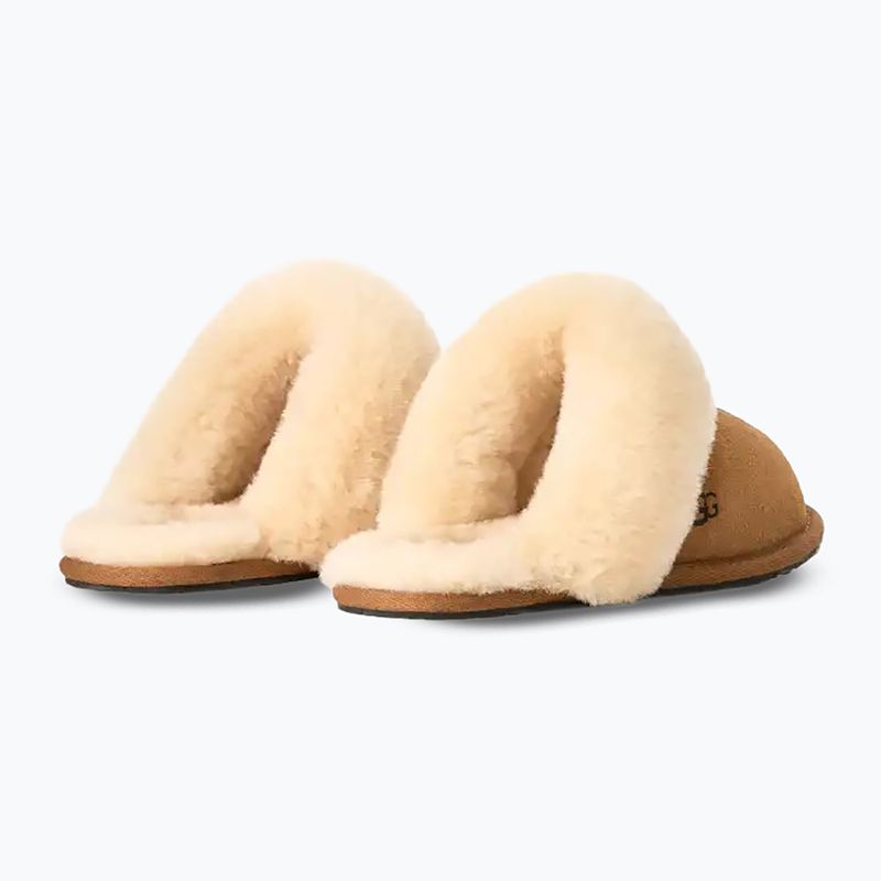 Női papucsok UGG Scuffette II chestnut 3