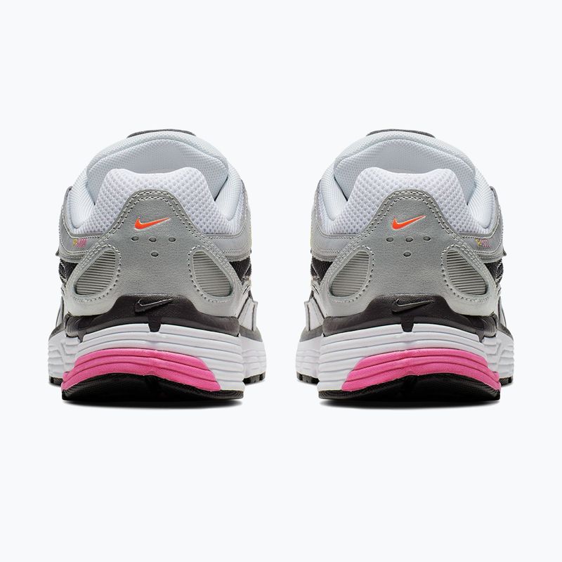 Női cipők Nike P-6000 white/metallic platinum/laser fuchsia 3