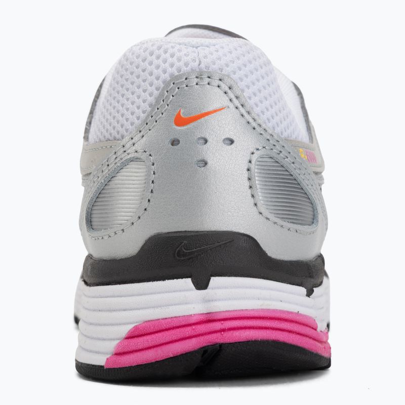 Női cipők Nike P-6000 white/metallic platinum/laser fuchsia 6