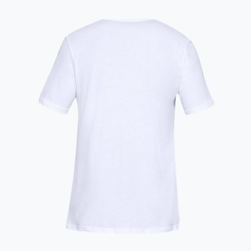 Under Armour Sportstyle Logo SS férfi edzőpóló fehér 1329590 4