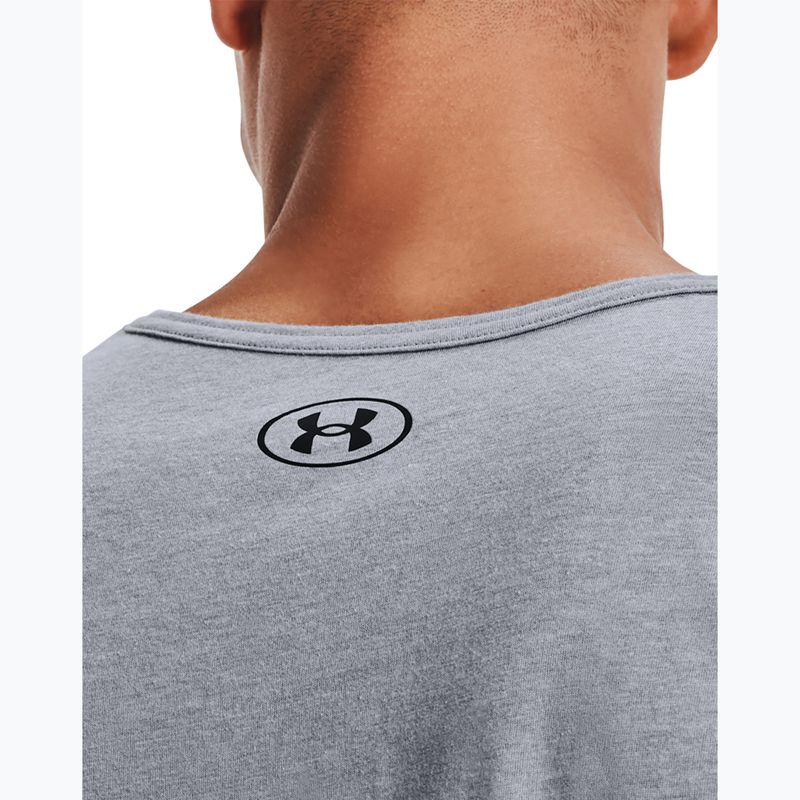 Férfi Under Armour Sportstyle Logo Tank tréning póló szürke 1329589 4