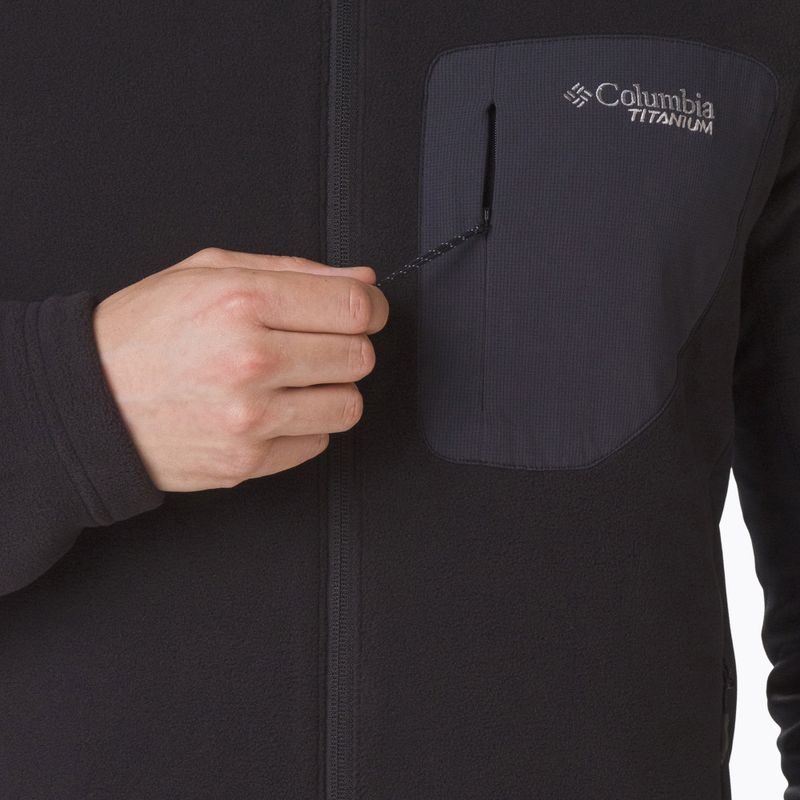 Columbia Titan Pass 2.0 II férfi fleece melegítőfelső fekete 1866422 4