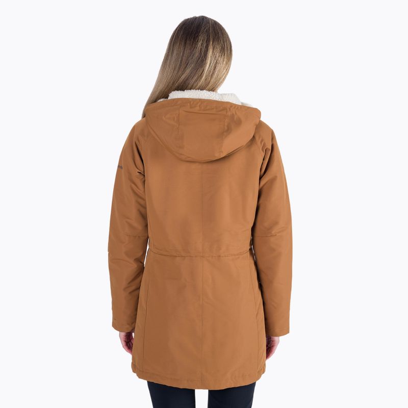Columbia női South Canyon Sherpa Lined pehelypaplan kabát barna 1859842 3