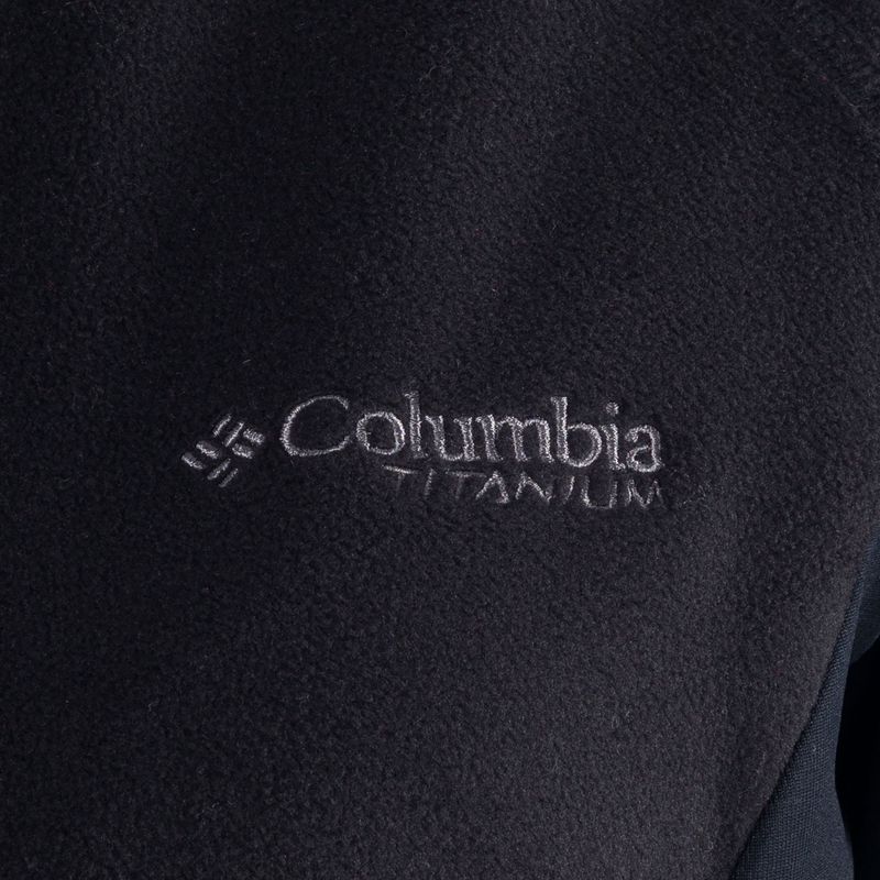 Columbia női Titan Pass 2.0 II fleece pulóver fekete 1866451 5