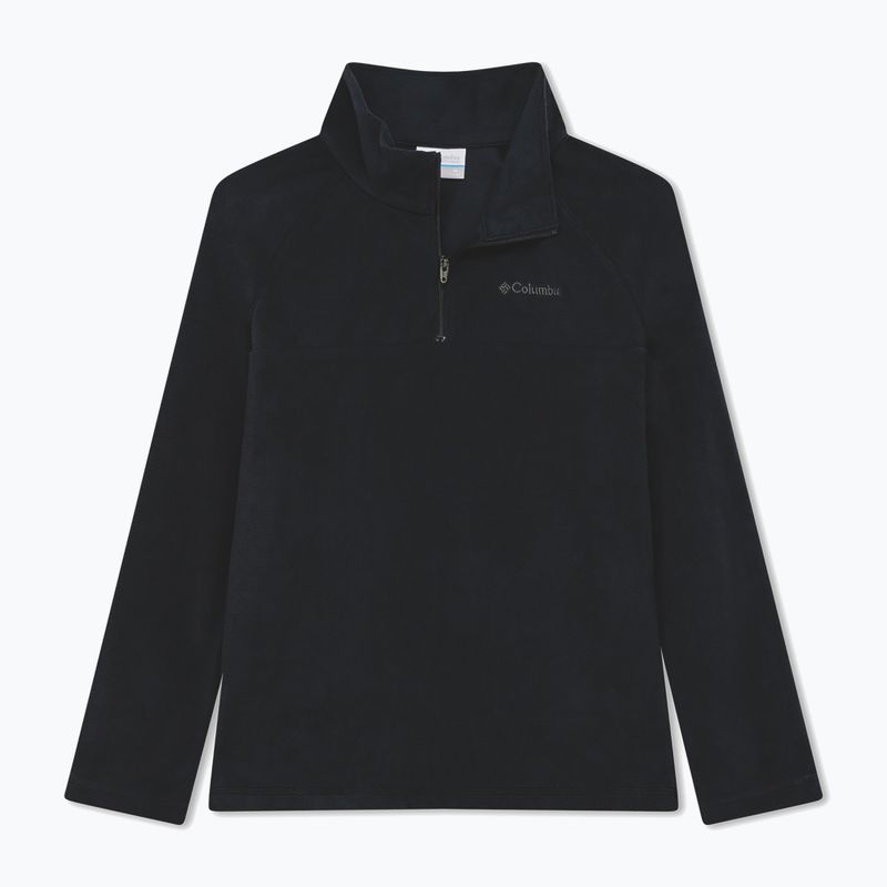 Gyerek polár pulóver Columbia Glacial Half Zip Black
