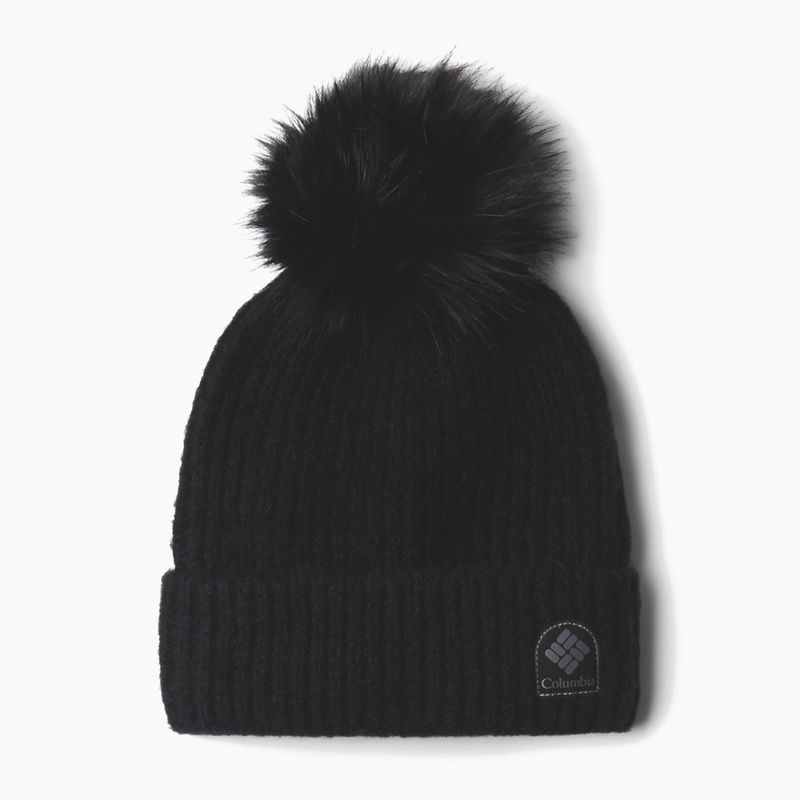 Téli sapka Columbia Winter Blur Pom Pom black