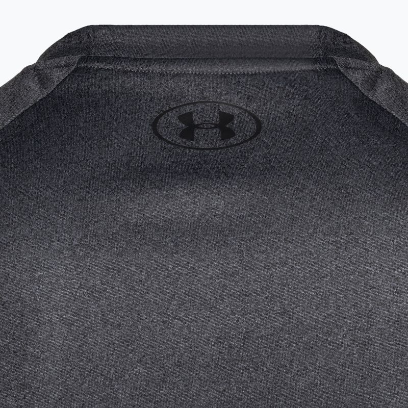 Under Armour Tech 2.0 carbon heather/fekete férfi edzőpóló 7