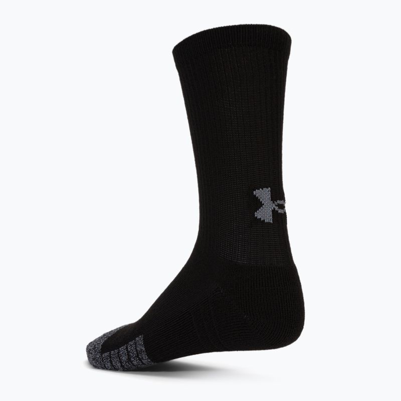 Under Armour Heatgear Crew férfi sportzokni 3 pár fekete 1346751 3