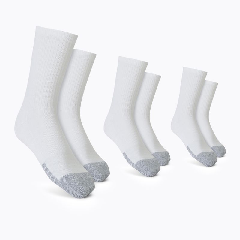 Under Armour Heatgear Crew sportzokni 3 pár fehér 1346751