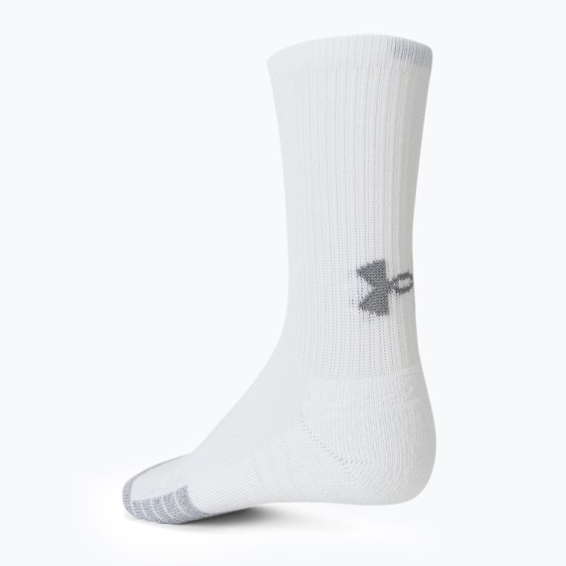 Under Armour Heatgear Crew sportzokni 3 pár fehér 1346751 3