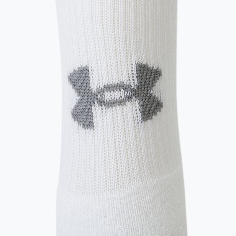 Under Armour Heatgear Crew sportzokni 3 pár fehér 1346751 4