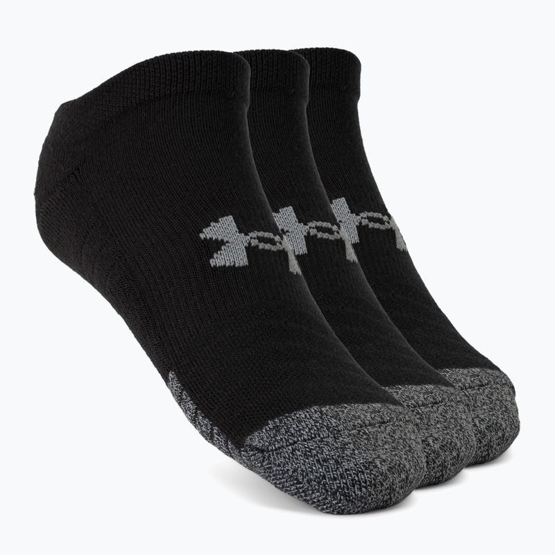 Under Armour Heatgear No Show sportzokni 3 pár fekete 1346755