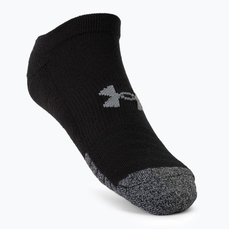Under Armour Heatgear No Show sportzokni 3 pár fekete 1346755 2