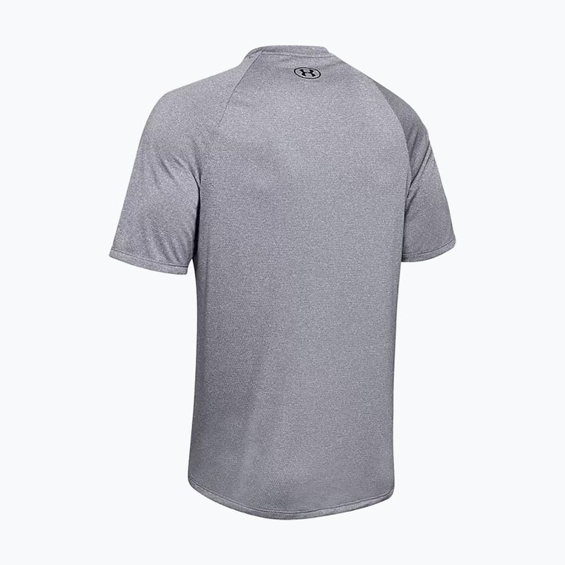 Under Armour férfi edzőpóló UA Tech 2.0 SS Tee Újdonság szürke 1345317 4
