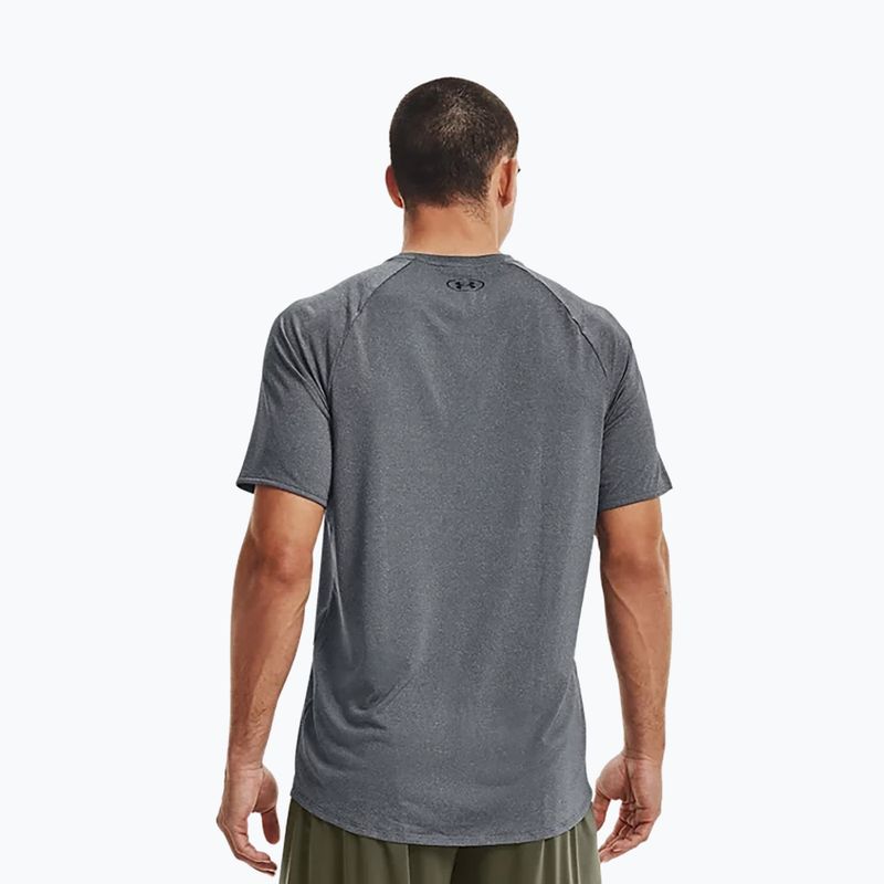 Under Armour férfi edzőpóló UA Tech 2.0 SS Tee Újdonság szürke 1345317 8