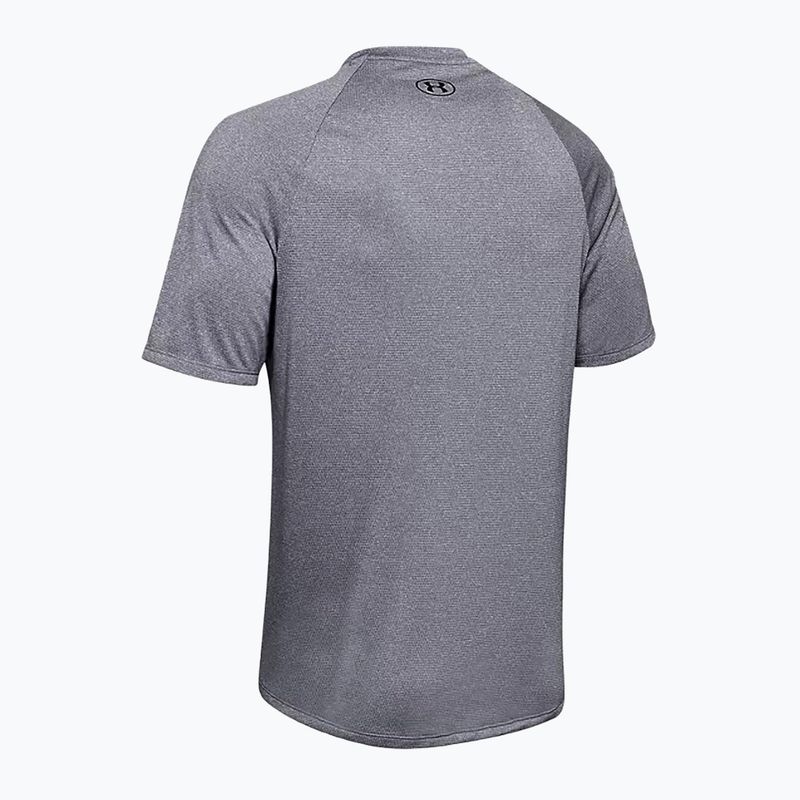 Under Armour férfi edzőpóló UA Tech 2.0 SS Tee Újdonság szürke 1345317 5