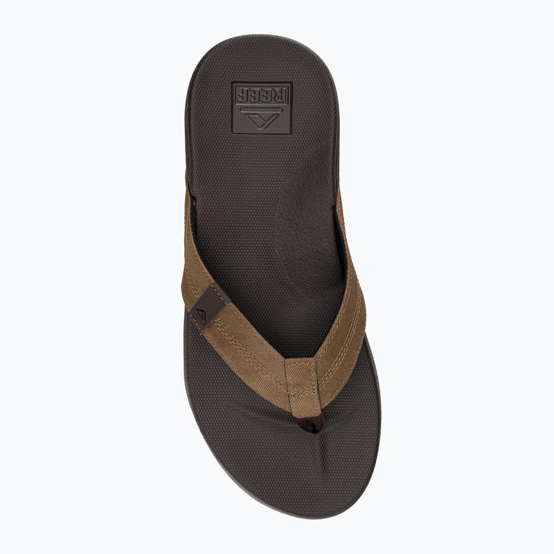 REEF Cushion Phantom férfi flip flop barna és fekete RF0A3FDIBTN 6