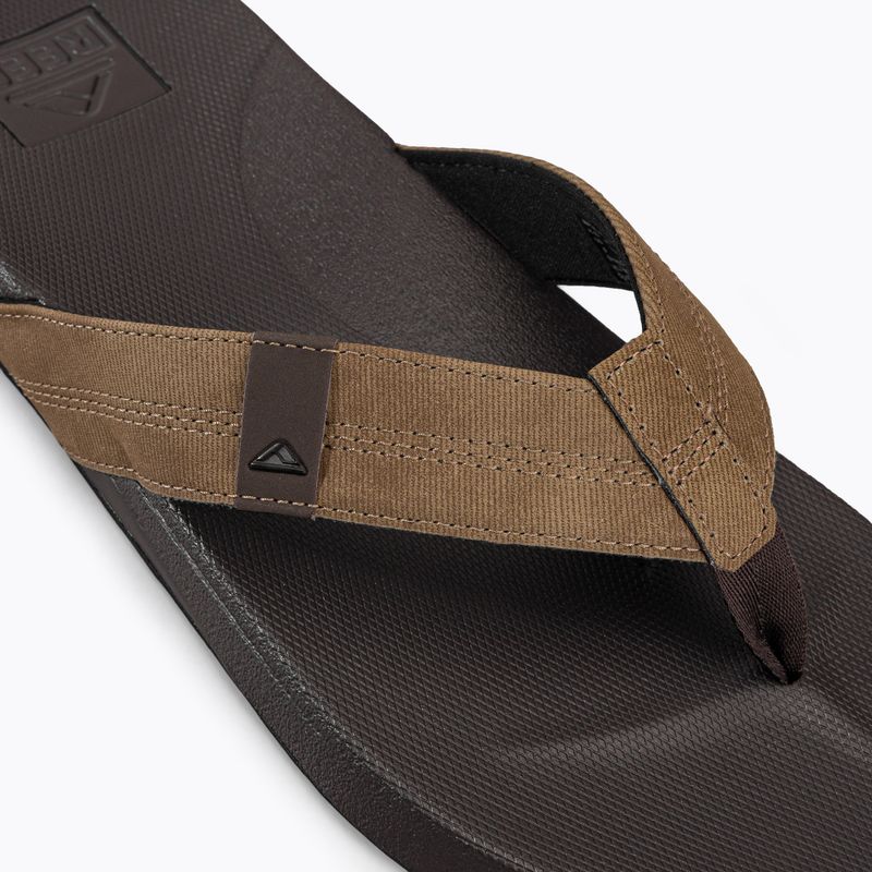 REEF Cushion Phantom férfi flip flop barna és fekete RF0A3FDIBTN 7