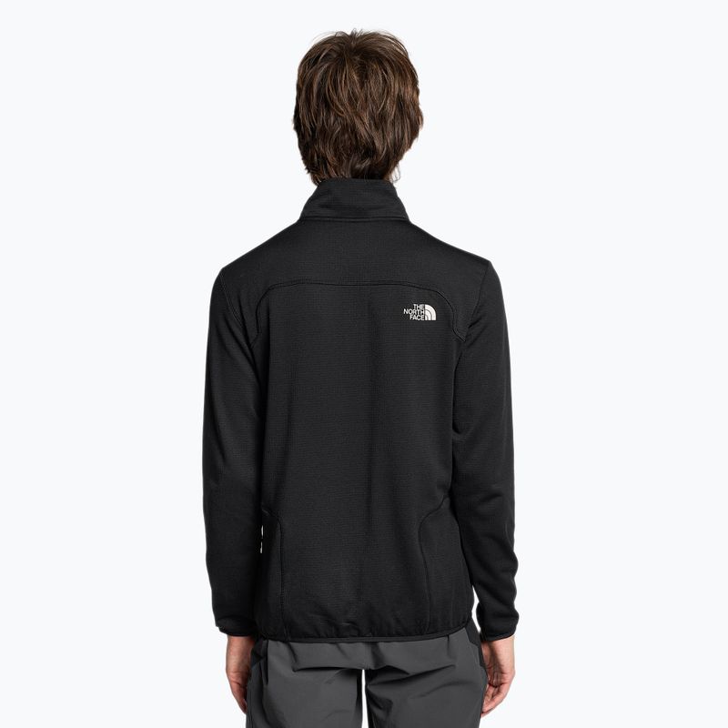 Férfi The North Face Quest FZ FZ fleece pulóver fekete NF0A3YG1JK31 2