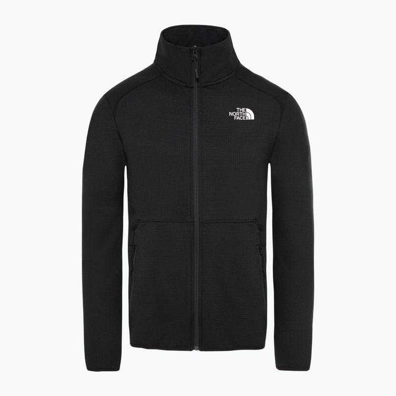 Férfi The North Face Quest FZ FZ fleece pulóver fekete NF0A3YG1JK31 5