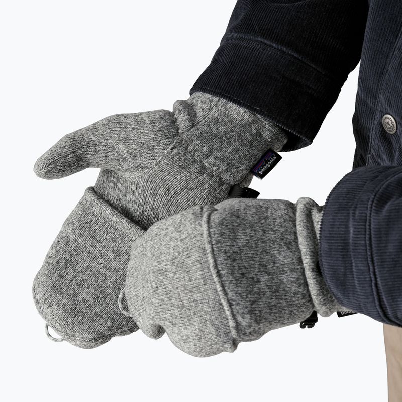 Női Patagonia Better Sweater Fleece trekking kesztyű nyírfa fehér 8