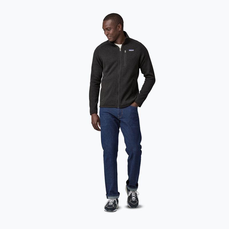 Férfi trekking pulóver Patagonia Better Sweater Fleece black 2